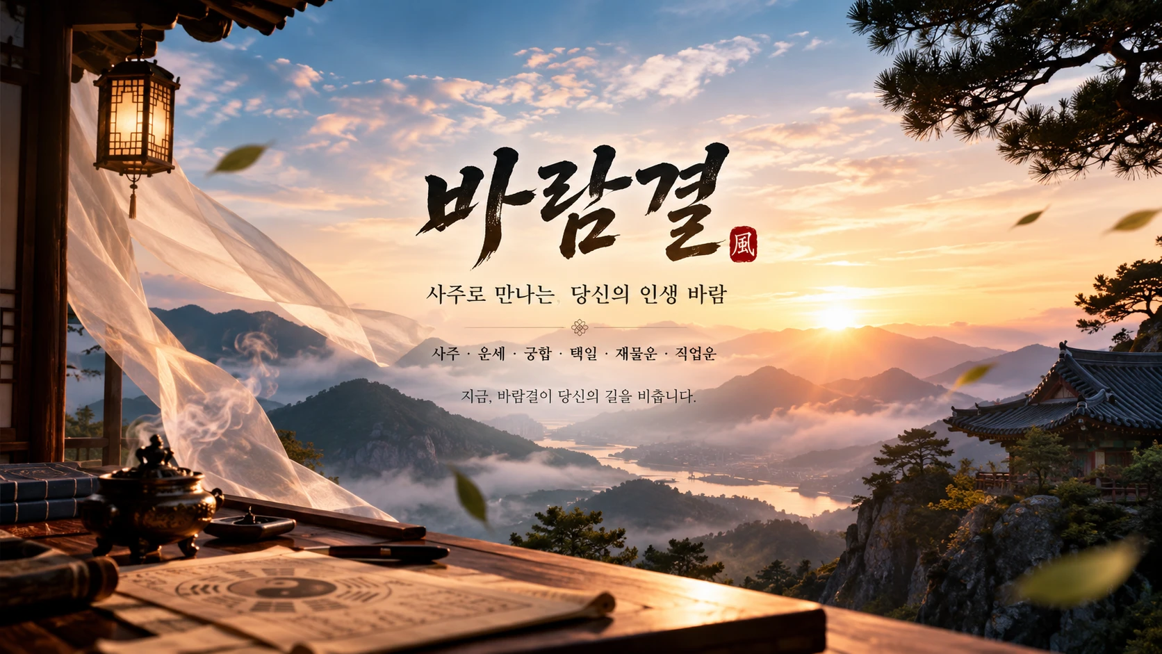 바람결 — 사주로 만나는 당신의 인생 바람